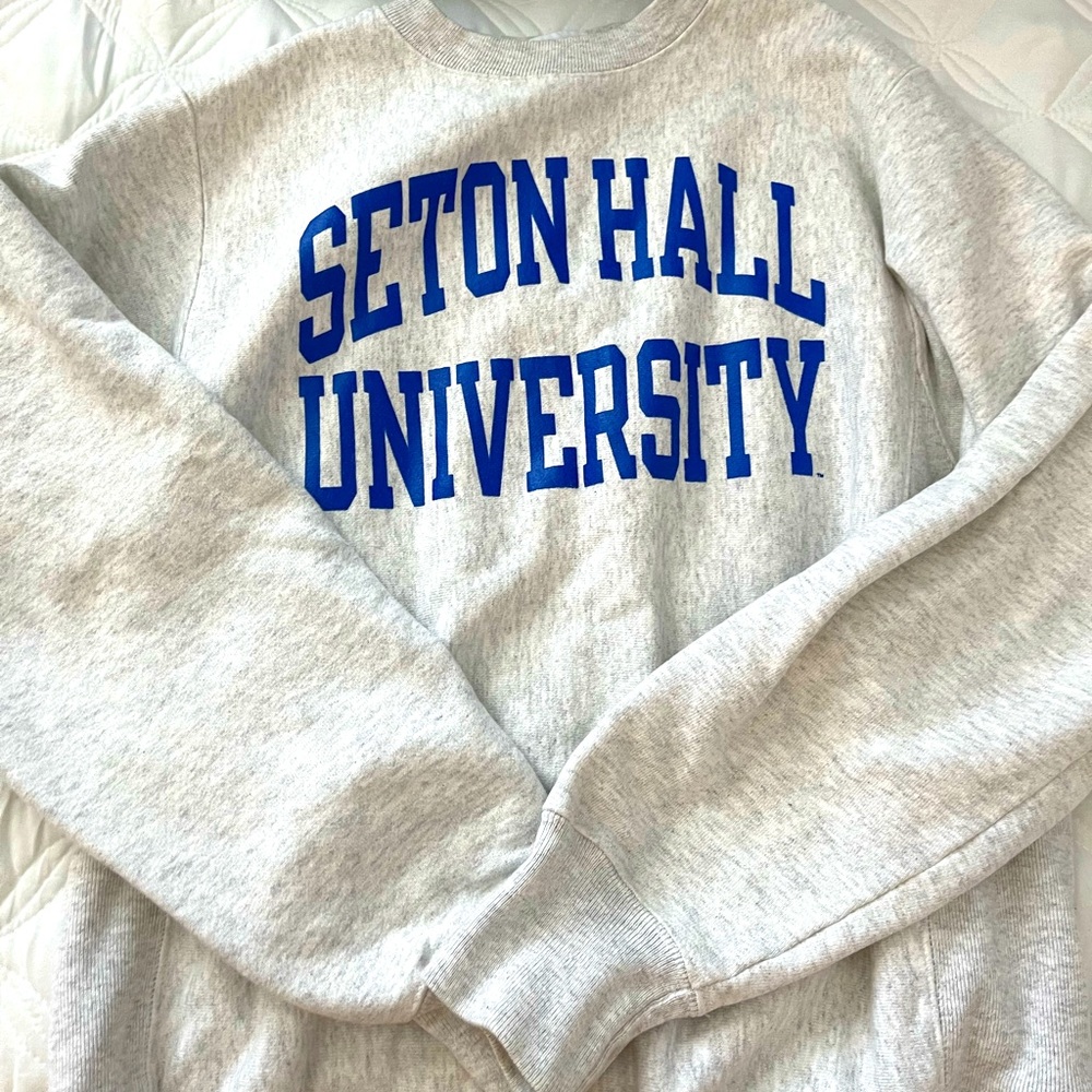 Champion Seton Hall Crewneck